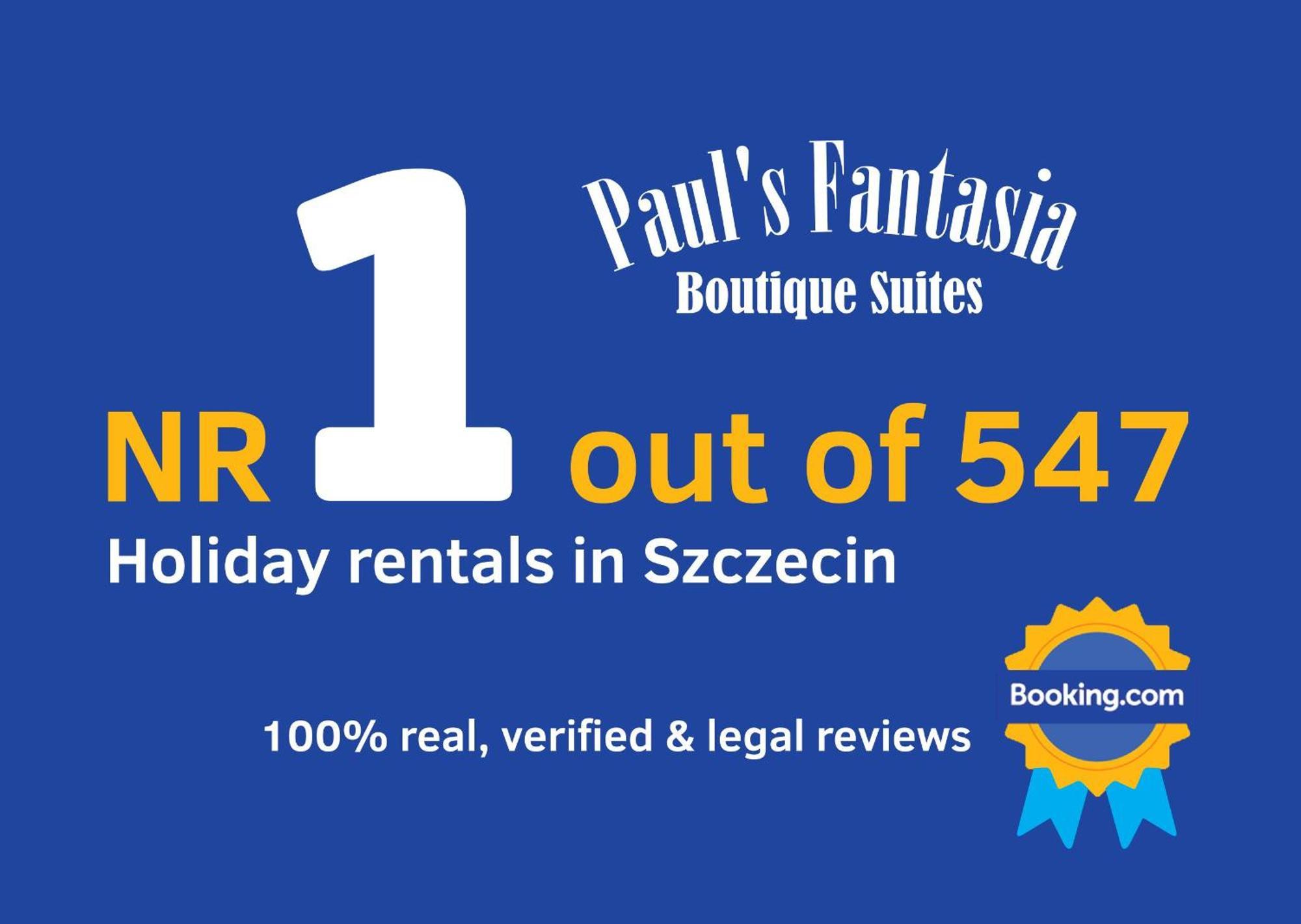 Paul's Fantasia Boutique Suites Szczecin Exterior foto